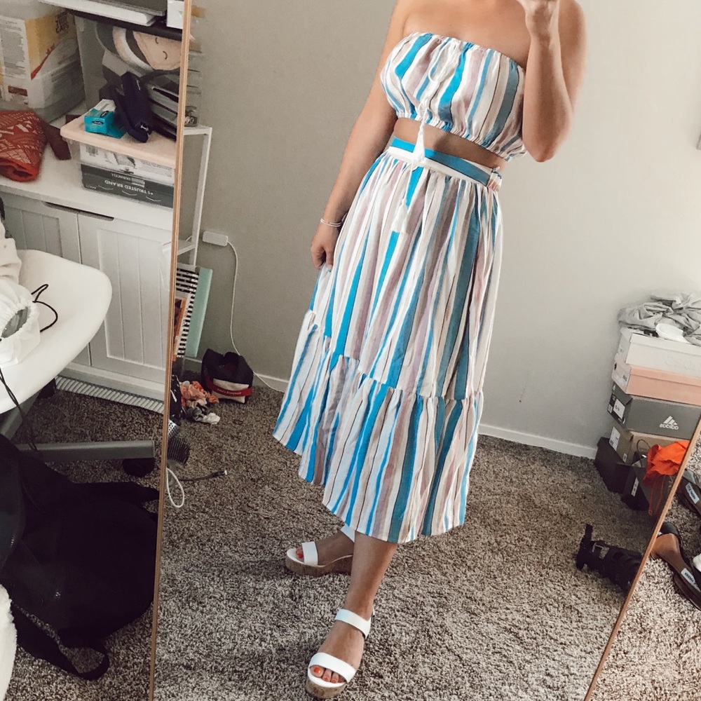 Two Piece Skirt Set